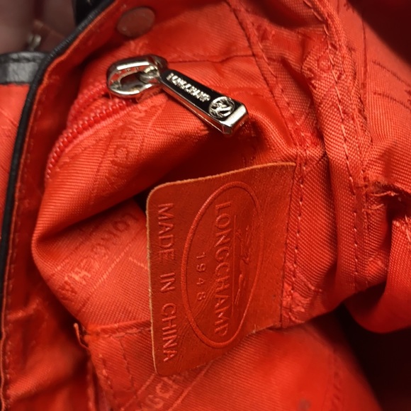 Longchamp Black Leather Small Crossbody Bag - Picture 8 of 8